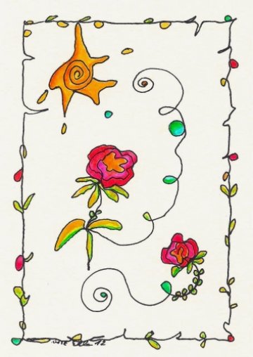 Blumengirlande Blumengirlande