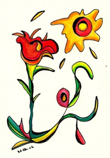 Gelbe Blume Gelbe Blume