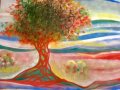 Roter Baum